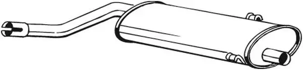 Silencieux central BOSAL 215-755