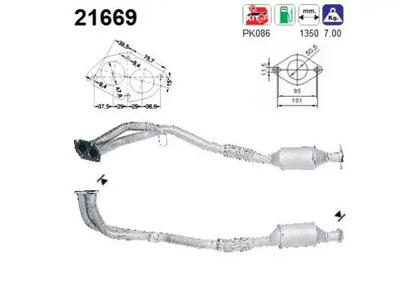 Catalyseur AS  21669