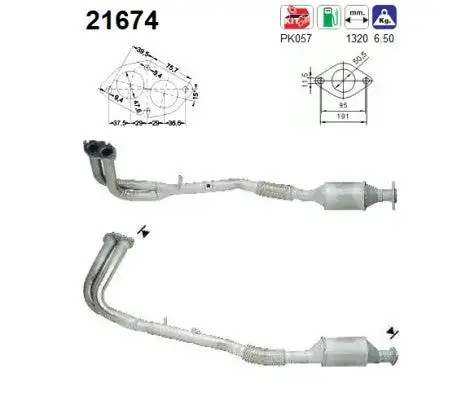 Catalyseur AS  21674