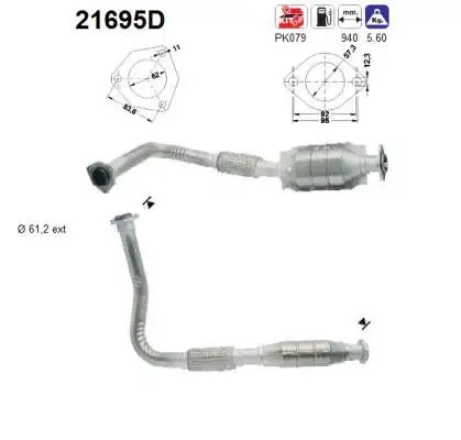Catalyseur AS  21695D