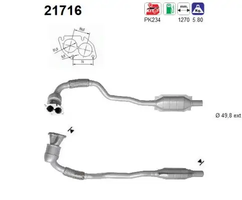 Catalyseur AS  21716