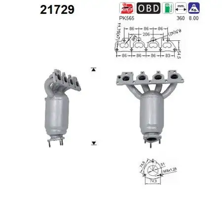 Catalyseur AS  21729