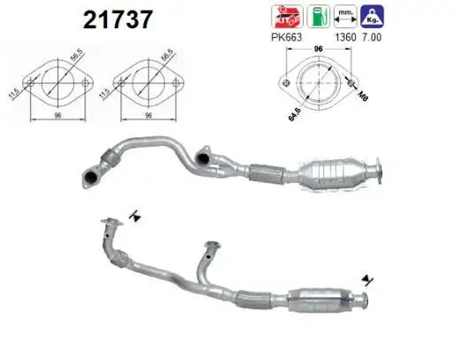 Catalyseur AS  21737