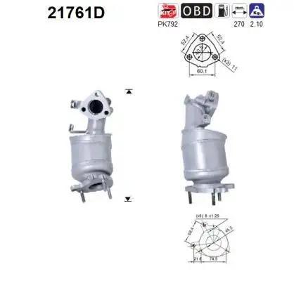 Catalyseur AS  21761D