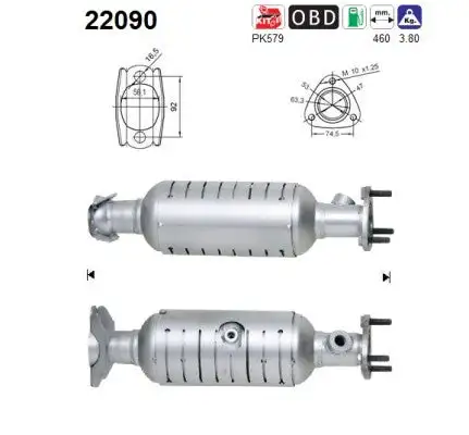 Catalyseur AS  22090
