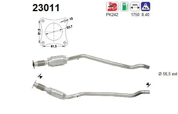 Catalyseur AS  23011