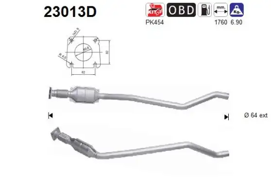 Catalyseur AS  23013D