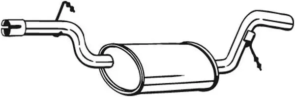 Silencieux central BOSAL 233-157
