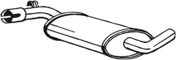 Silencieux central BOSAL 233-361