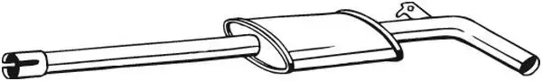 Silencieux central BOSAL 200-531