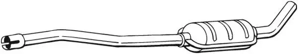 Silencieux central BOSAL 279-879
