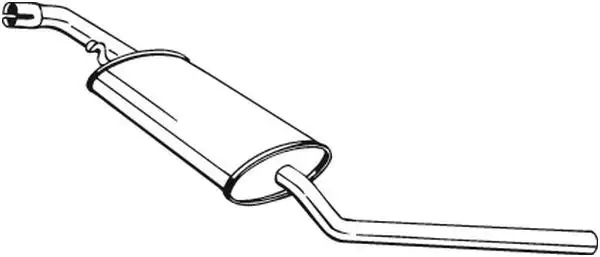 Silencieux central BOSAL 281-737