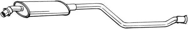 Silencieux central BOSAL 283-505