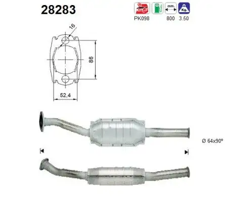 Catalyseur AS  28283