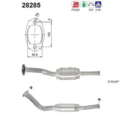 Catalyseur AS  28285