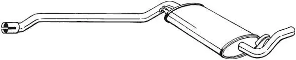 Silencieux central BOSAL 283-015