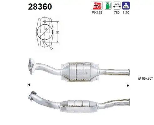 Catalyseur AS  28360
