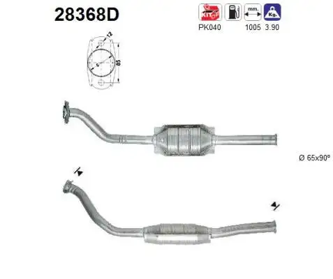 Catalyseur AS  28368D
