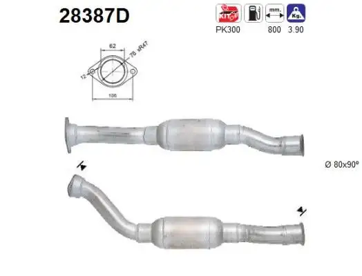 Catalyseur AS  28387D