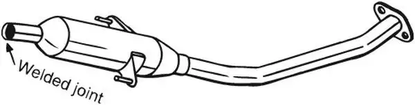 Silencieux central BOSAL 284-573