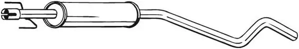 Silencieux central BOSAL 286-475