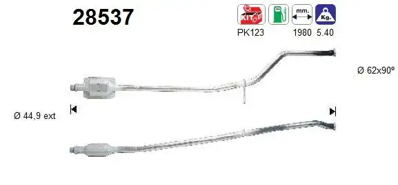 Catalyseur AS  28537