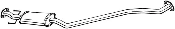 Silencieux central BOSAL 285-421