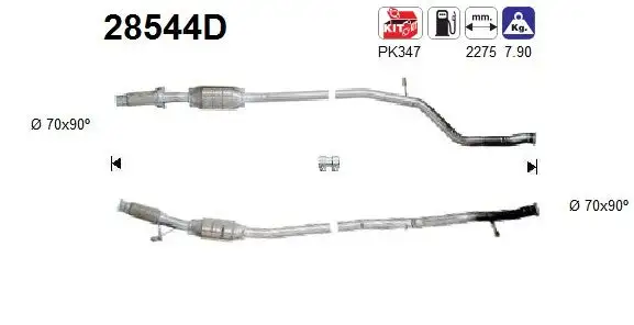 Catalyseur AS  28544D