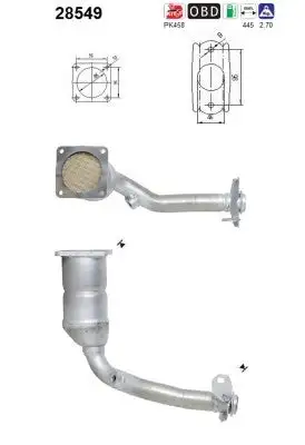 Catalyseur AS  28549