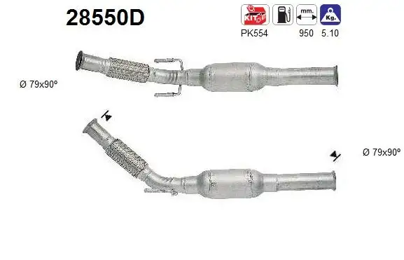 Catalyseur AS  28550D