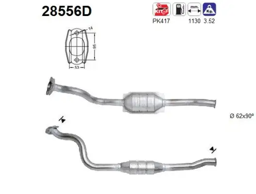 Catalyseur AS  28556D
