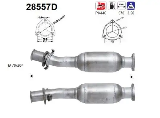 Catalyseur AS  28557D