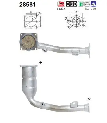 Catalyseur AS  28561