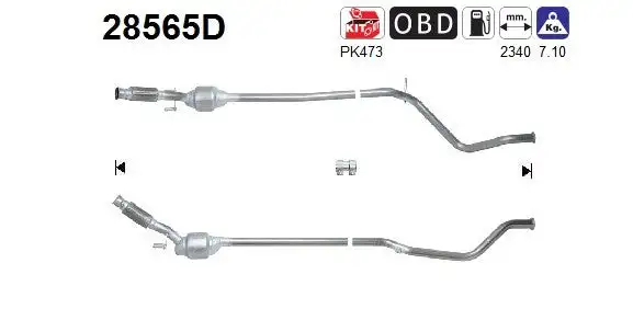 Catalyseur AS  28565D