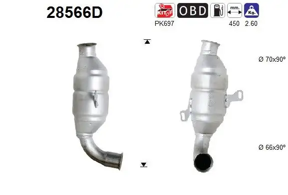 Catalyseur AS  28566D