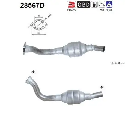 Catalyseur AS  28567D