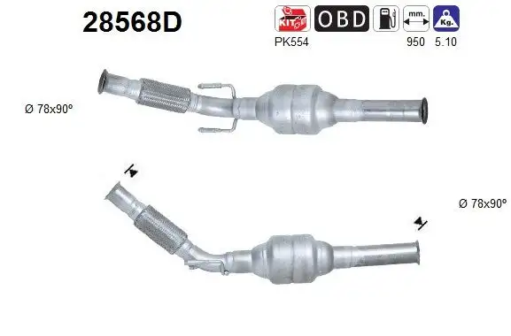 Catalyseur AS  28568D