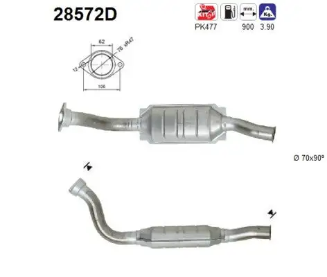 Catalyseur AS  28572D