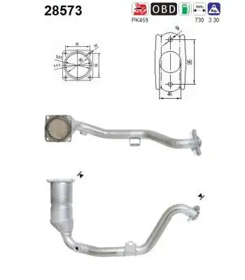 Catalyseur AS  28573