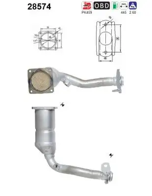 Catalyseur AS  28574