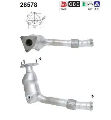 Catalyseur AS  28578