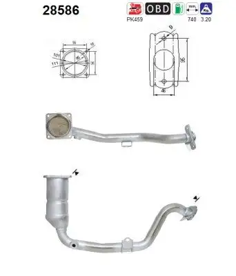 Catalyseur AS  28586