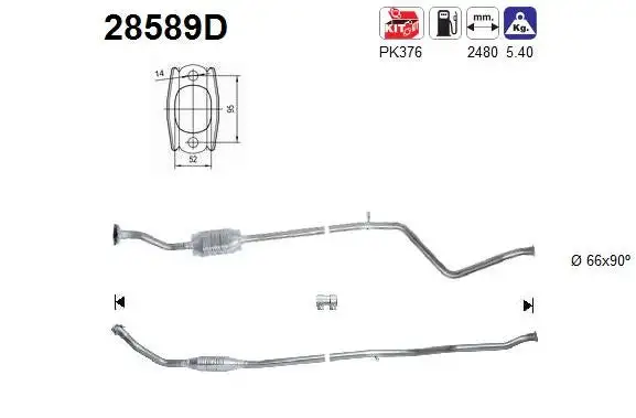 Catalyseur AS  28589D