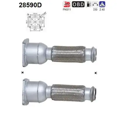Catalyseur AS  28590D