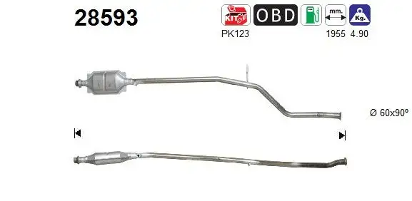 Catalyseur AS  28593
