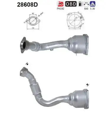 Catalyseur AS  28608D