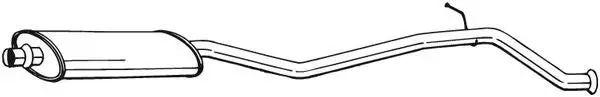 Silencieux central BOSAL 286-167