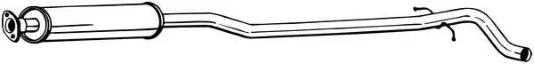 Silencieux central BOSAL 286-189