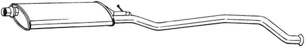Silencieux central BOSAL 286-251