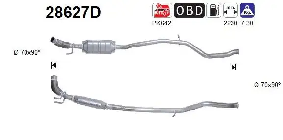 Catalyseur AS  28627D